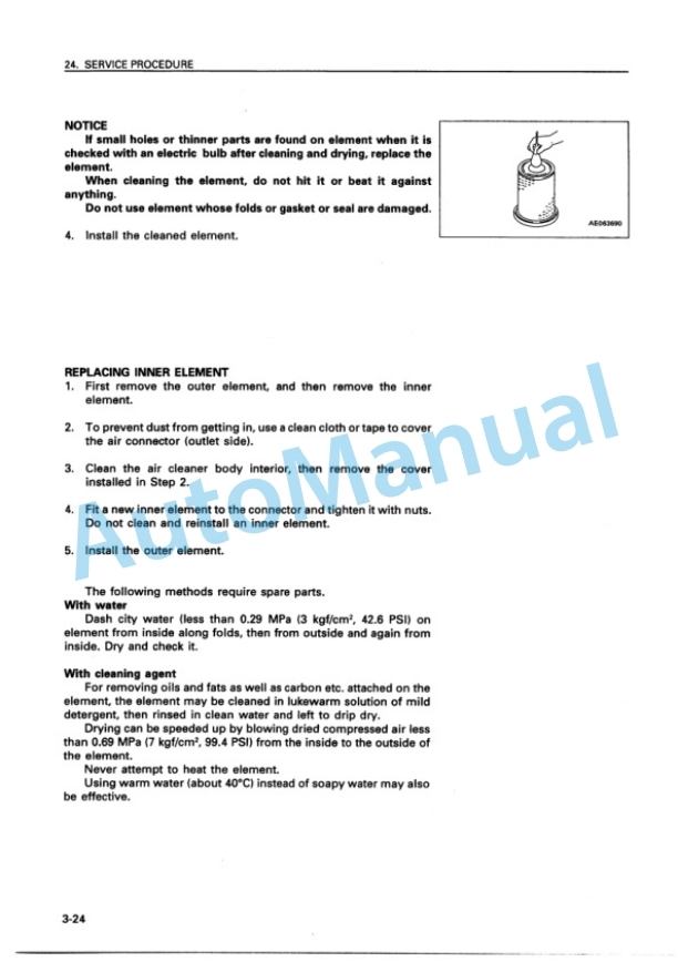 Komatsu WA800-3 Avance Wheel Loader Operation and Maintenance Manual SEAM018601 4 Komatsu WA800-3 Avance Wheel Loader Operation and Maintenance Manual SEAM018601 - Image 4
