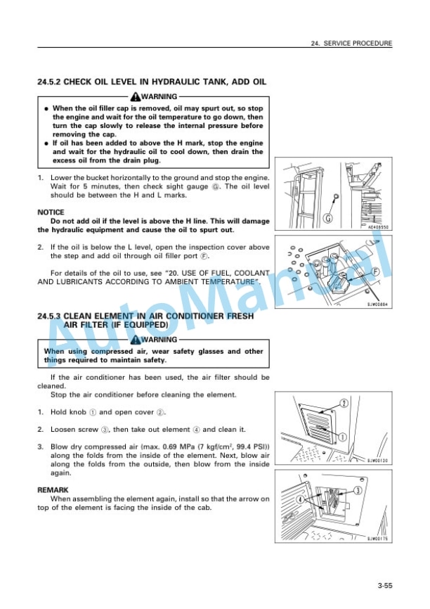 Komatsu WA800-3 Avance Wheel Loader Operation and Maintenance Manual TEN00067-02 4 Komatsu WA800-3 Avance Wheel Loader Operation and Maintenance Manual TEN00067-02 - Image 4