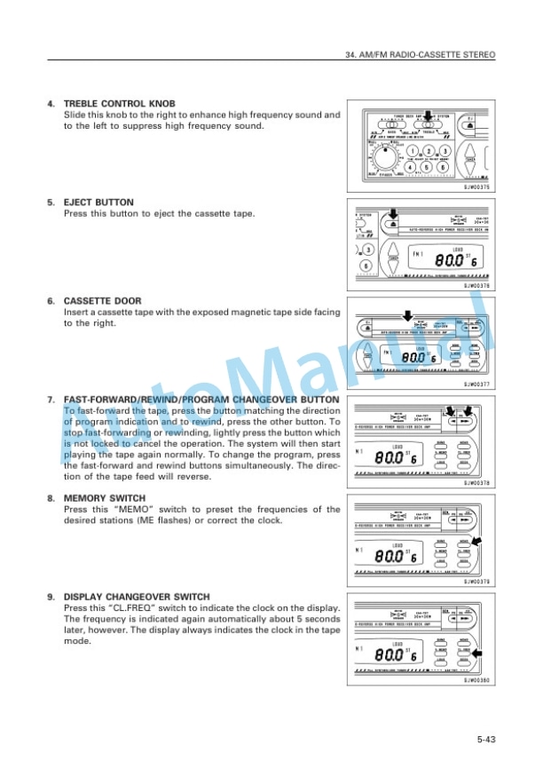 Komatsu WA800-3 Avance Wheel Loader Operation and Maintenance Manual TEN00609-00 5 Komatsu WA800-3 Avance Wheel Loader Operation and Maintenance Manual TEN00609-00 - Image 5
