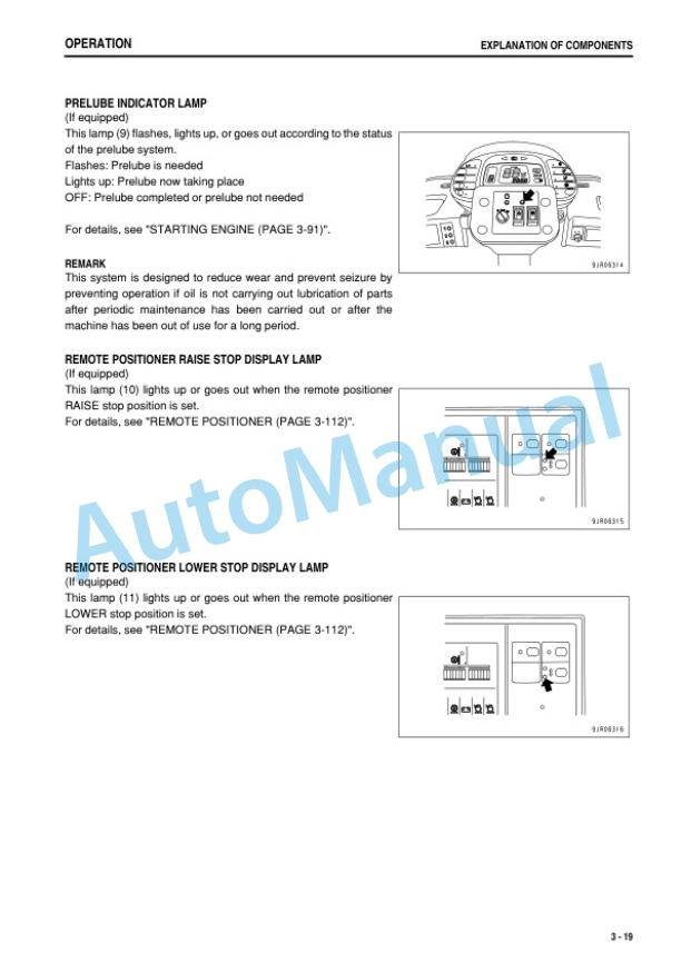 Alternative view of Komatsu WA800-3E0, WA900-3E0 Wheel Loader Operation and Maintenance Manual PEN00307-03