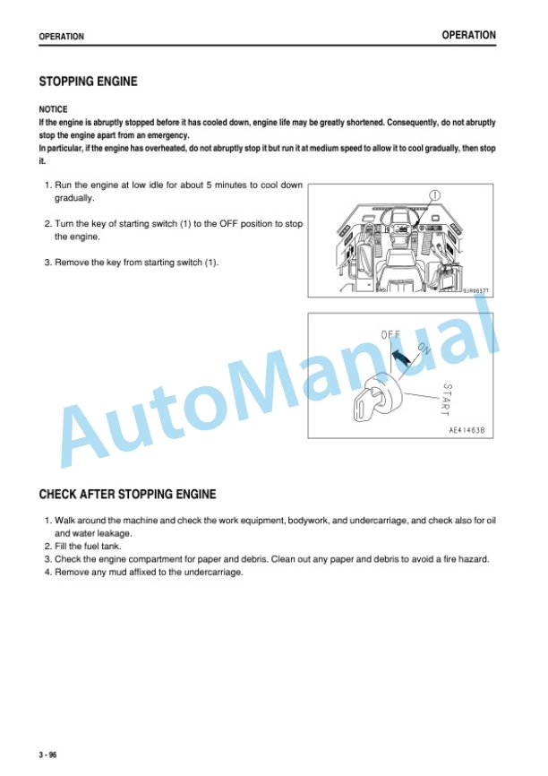Komatsu WA800-3E0, WA900-3E0 Wheel Loader Operation and Maintenance Manual PEN00412-02 3 Komatsu WA800-3E0, WA900-3E0 Wheel Loader Operation and Maintenance Manual PEN00412-02 - Image 3