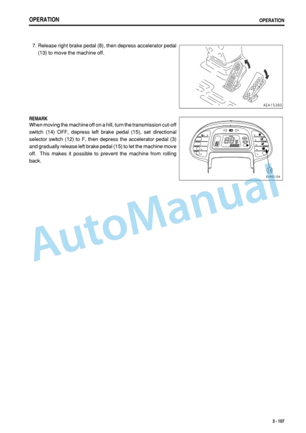 Komatsu WA800-3E0, WA900-3E0 Wheel Loader Operation and Maintenance Manual PEN00686-08 3 Komatsu WA800-3E0, WA900-3E0 Wheel Loader Operation and Maintenance Manual PEN00686-08 - Image 3