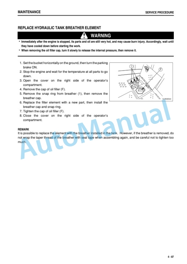 Komatsu WA800-3E0, WA900-3E0 Wheel Loader Operation and Maintenance Manual PEN00686-08 5 Komatsu WA800-3E0, WA900-3E0 Wheel Loader Operation and Maintenance Manual PEN00686-08 - Image 5