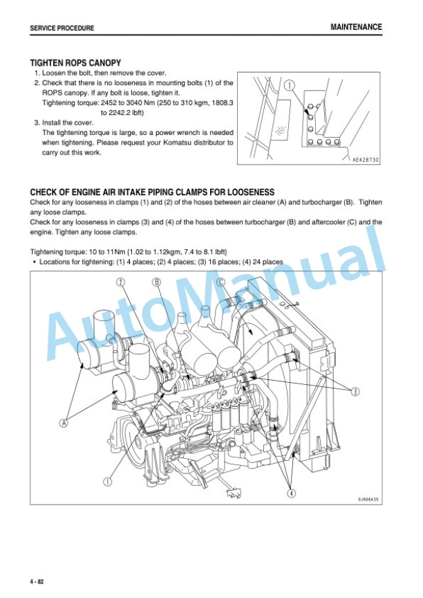 Komatsu WA800-3E0, WA900-3E0 Wheel Loader Operation and Maintenance Manual PEN01127-04 5 Komatsu WA800-3E0, WA900-3E0 Wheel Loader Operation and Maintenance Manual PEN01127-04 - Image 5
