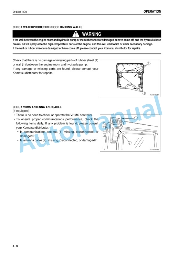 Komatsu WA800-3E0, WA900-3E0 Wheel Loader Operation and Maintenance Manual TEN00162-03 3 Komatsu WA800-3E0, WA900-3E0 Wheel Loader Operation and Maintenance Manual TEN00162-03 - Image 3
