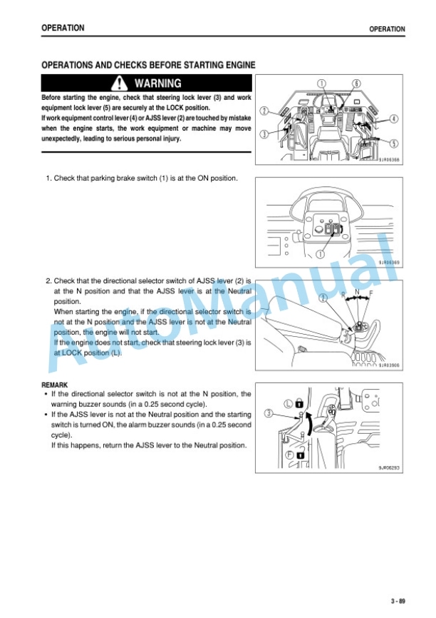 Komatsu WA800-3E0, WA900-3E0 Wheel Loader Operation and Maintenance Manual TEN00463-03 3 Komatsu WA800-3E0, WA900-3E0 Wheel Loader Operation and Maintenance Manual TEN00463-03 - Image 3