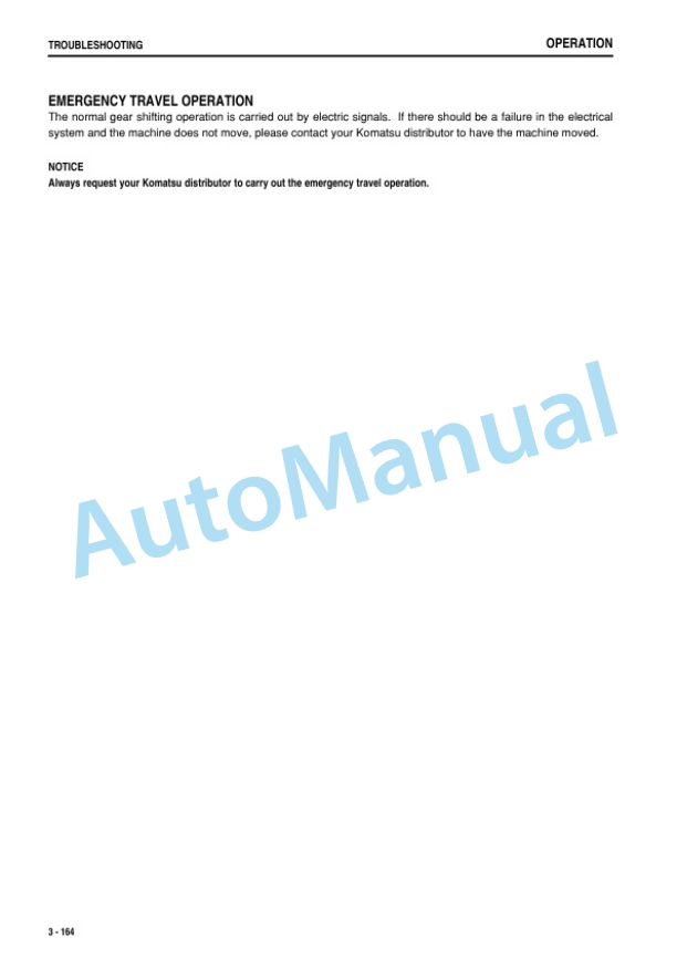 Komatsu WA800-3E0, WA900-3E0 Wheel Loader Operation and Maintenance Manual TEN00463-03 4 Komatsu WA800-3E0, WA900-3E0 Wheel Loader Operation and Maintenance Manual TEN00463-03 - Image 4
