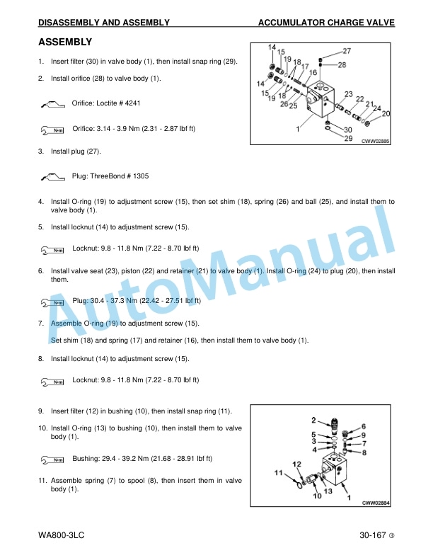 Komatsu WA800-3LC Wheel Loader Shop Manual CEBM003803 5 Komatsu WA800-3LC Wheel Loader Shop Manual CEBM003803 - Image 5