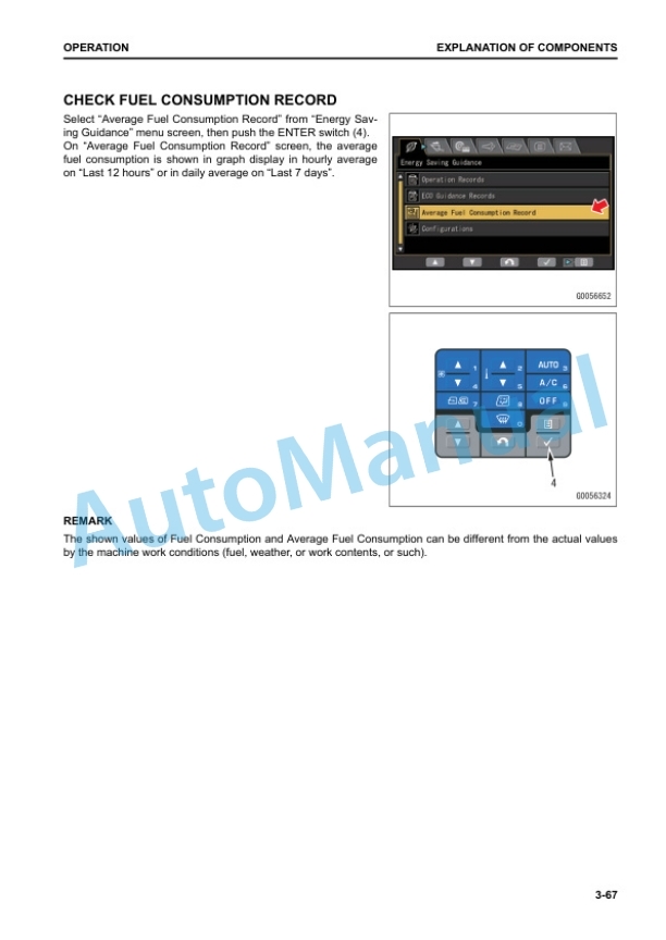 Alternative view of Komatsu WA800-8, WA900-8 Wheel Loader Operation and Maintenance Manual TEN00925-02
