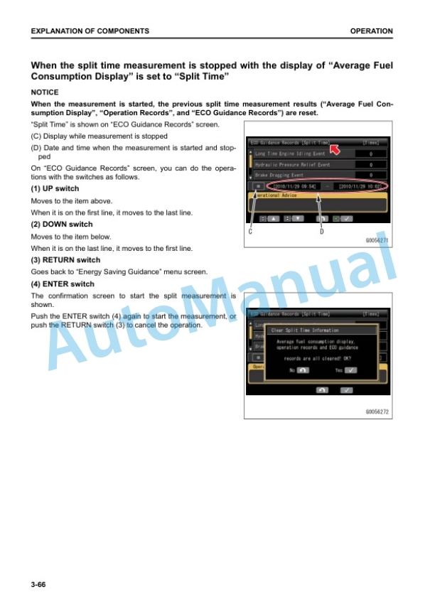 Alternative view of Komatsu WA800-8, WA900-8 Wheel Loader Operation and Maintenance Manual TEN00984-02