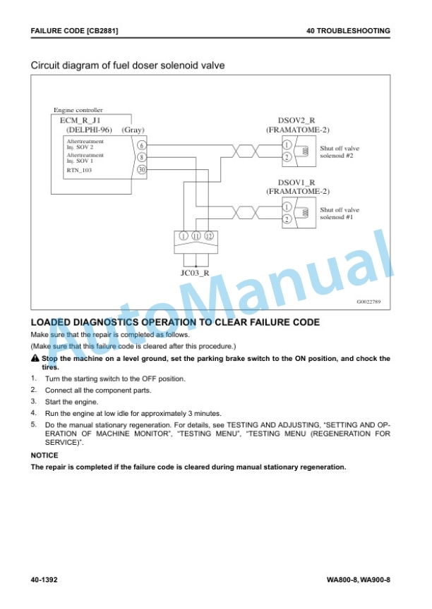 Komatsu WA800-8, WA900-8 Wheel Loader Shop Manual SEN06799-01 3 Komatsu WA800-8, WA900-8 Wheel Loader Shop Manual SEN06799-01 - Image 3