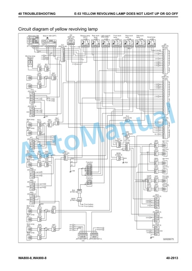 Komatsu WA800-8, WA900-8 Wheel Loader Shop Manual SEN06799-05 4 Komatsu WA800-8, WA900-8 Wheel Loader Shop Manual SEN06799-05 - Image 4