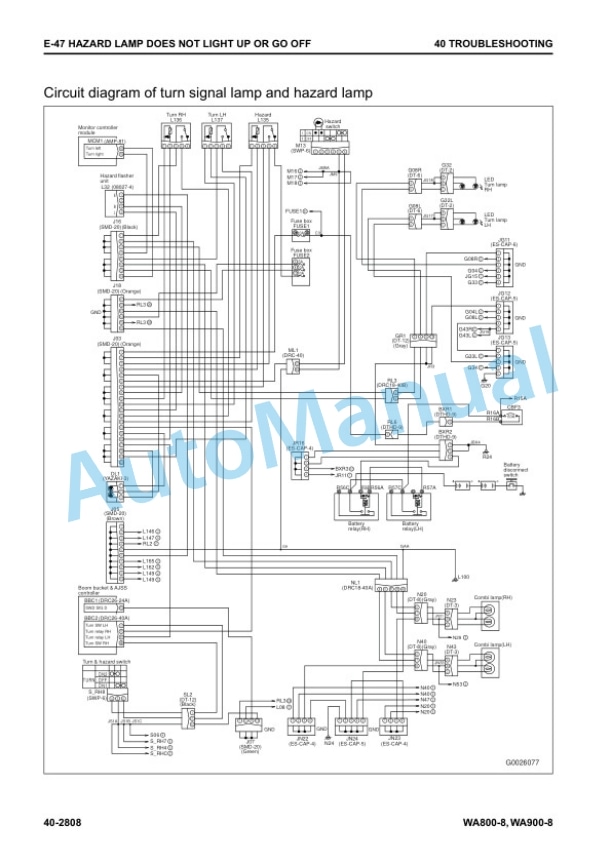 Komatsu WA800-8, WA900-8 Wheel Loader Shop Manual SEN06799-09 4 Komatsu WA800-8, WA900-8 Wheel Loader Shop Manual SEN06799-09 - Image 4