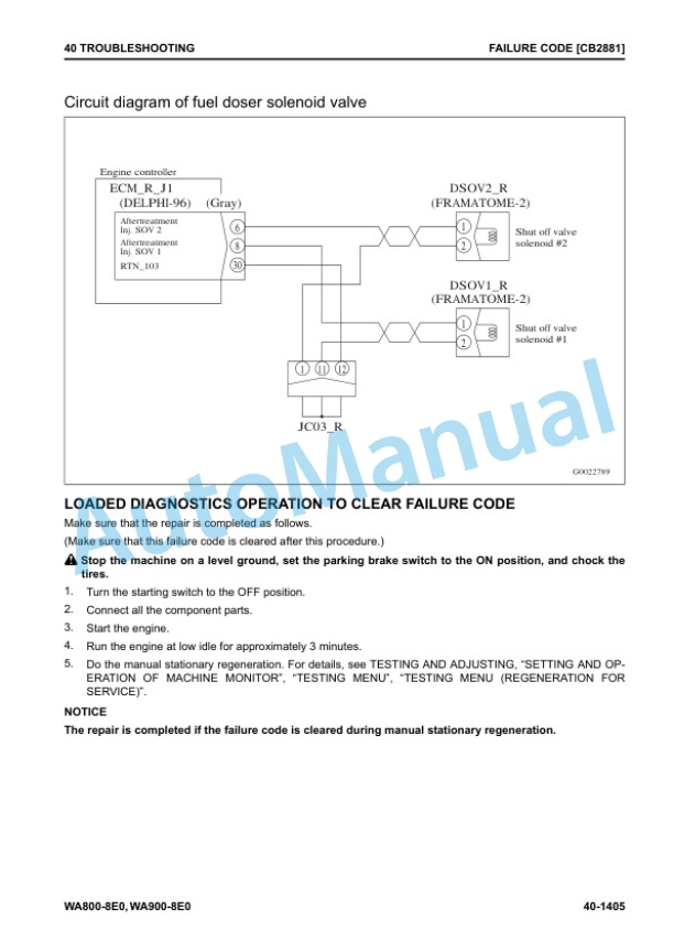 Komatsu WA800-8E0, WA900-8E0 Wheel Loader Shop Manual SEN06751-00 3 Komatsu WA800-8E0, WA900-8E0 Wheel Loader Shop Manual SEN06751-00 - Image 3