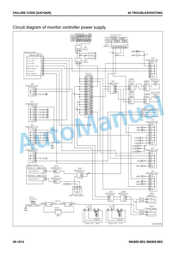 Komatsu WA800-8E0, WA900-8E0 Wheel Loader Shop Manual SEN06751-03 3 Komatsu WA800-8E0, WA900-8E0 Wheel Loader Shop Manual SEN06751-03 - Image 3