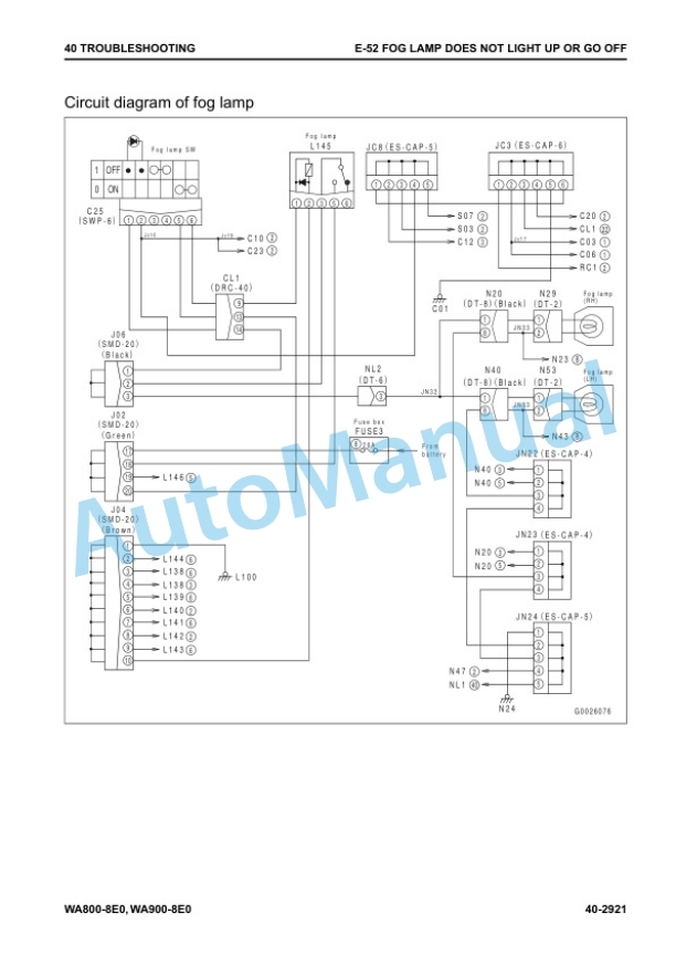 Komatsu WA800-8E0, WA900-8E0 Wheel Loader Shop Manual SEN06751-03 4 Komatsu WA800-8E0, WA900-8E0 Wheel Loader Shop Manual SEN06751-03 - Image 4