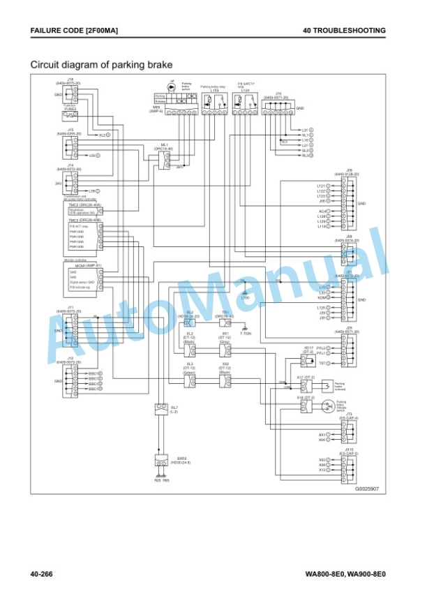 Alternative view of Komatsu WA800-8E0, WA900-8E0 Wheel Loader Shop Manual SEN06751-09