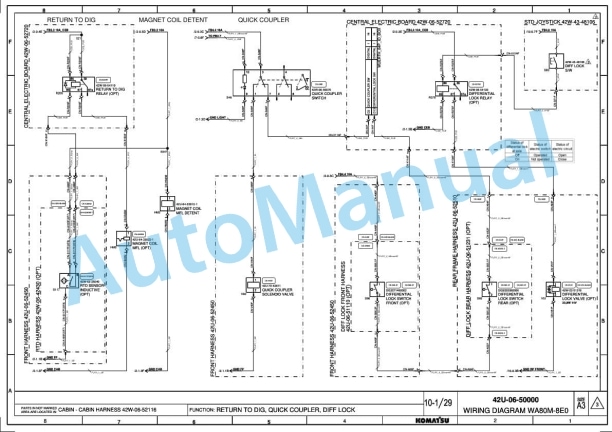 Komatsu WA80M-8E0 Wheel Loader Shop Manual 42U-06-50000 3 Komatsu WA80M-8E0 Wheel Loader Shop Manual 42U-06-50000 - Image 3