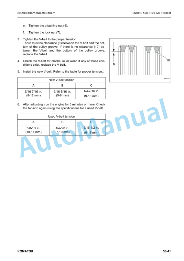 Komatsu WA80M-8E0 Wheel Loader Shop Manual VENBM08000 4 Komatsu WA80M-8E0 Wheel Loader Shop Manual VENBM08000 - Image 4