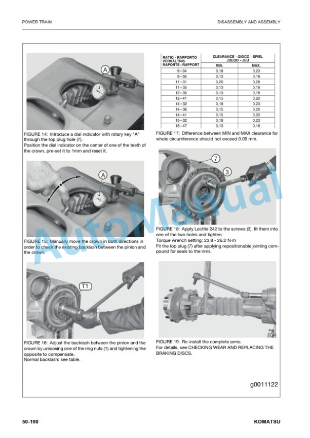 Komatsu WA80M-8E0 Wheel Loader Shop Manual VENBM08003 5 Komatsu WA80M-8E0 Wheel Loader Shop Manual VENBM08003 - Image 5