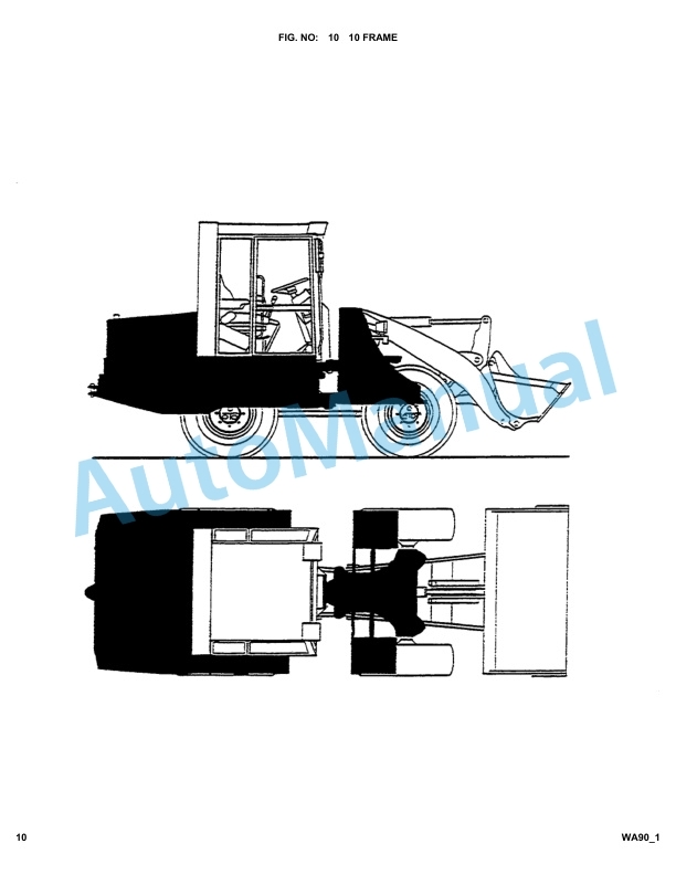Komatsu WA90-1, WA90-20F Parts Manual 4 Komatsu WA90-1, WA90-20F Parts Manual-4