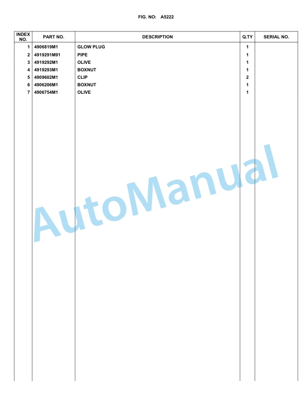 Komatsu WA90-1S, WA90-20FS Parts Manual 2 Komatsu WA90-1S, WA90-20FS Parts Manual-2