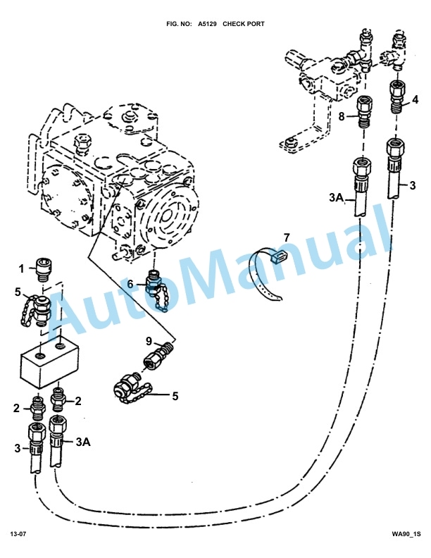 Komatsu WA90-1S, WA90-20FS Parts Manual 5 Komatsu WA90-1S, WA90-20FS Parts Manual-5