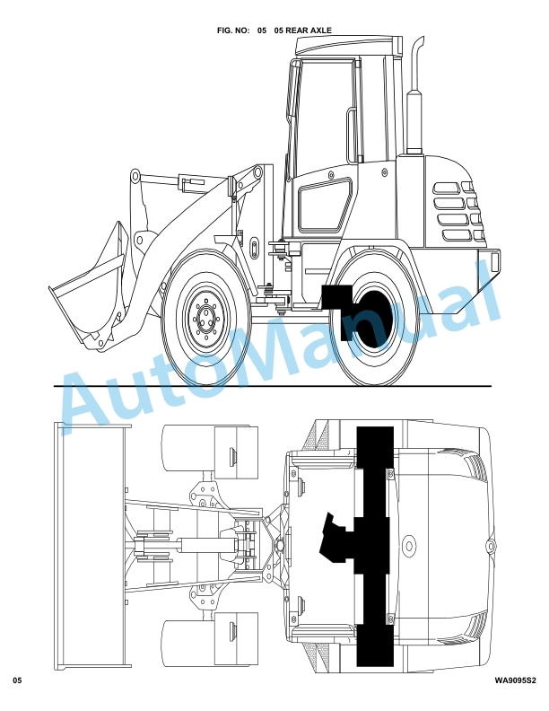 Komatsu WA90-3, WA95-3 30km_h Options Parts Manual WA9095S2 4 Komatsu WA90-3, WA95-3 30km_h Options Parts Manual WA9095S2-4