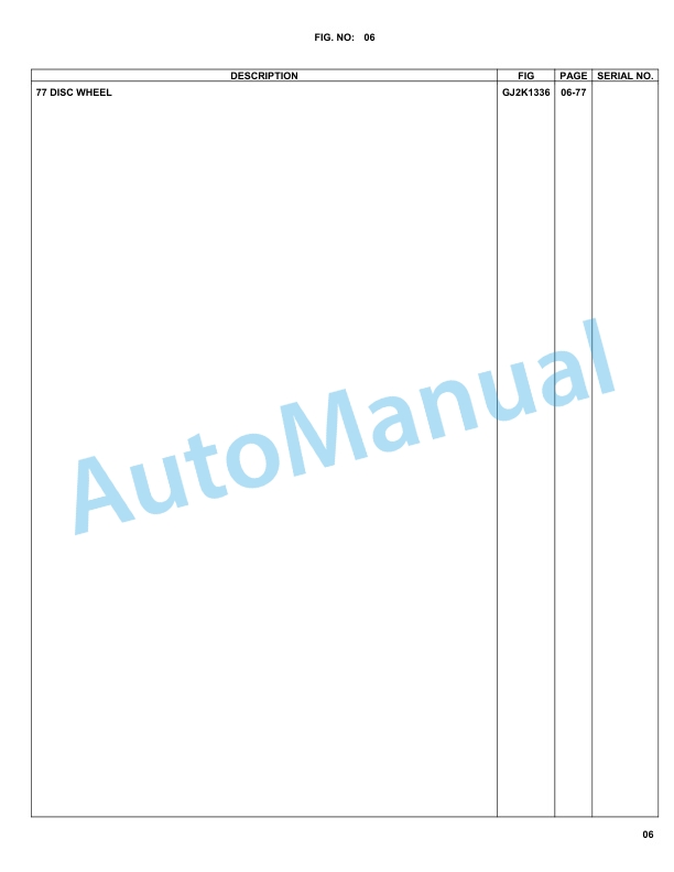 Komatsu WA90-3, WA95-3 Parts Manual 3 Komatsu WA90-3, WA95-3 Parts Manual-3