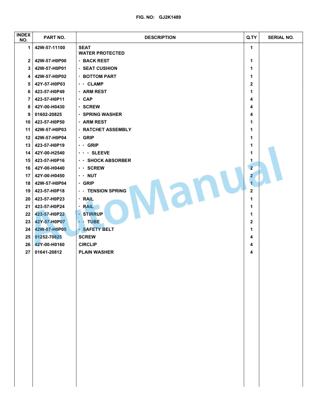 Komatsu WA90-3, WA95-3 Parts Manual 4 Komatsu WA90-3, WA95-3 Parts Manual-4