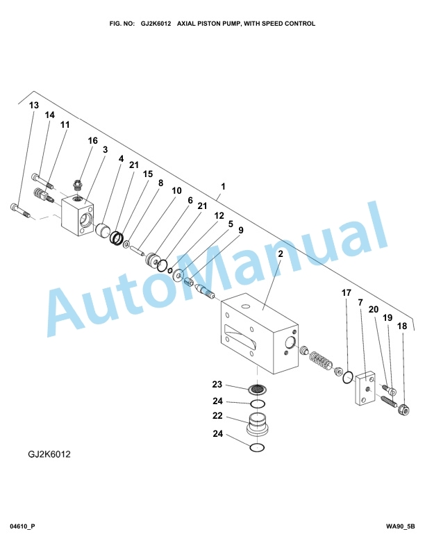 Komatsu WA90-5 Parts Manual WA90_5B 3 Komatsu WA90-5 Parts Manual WA90_5B-3
