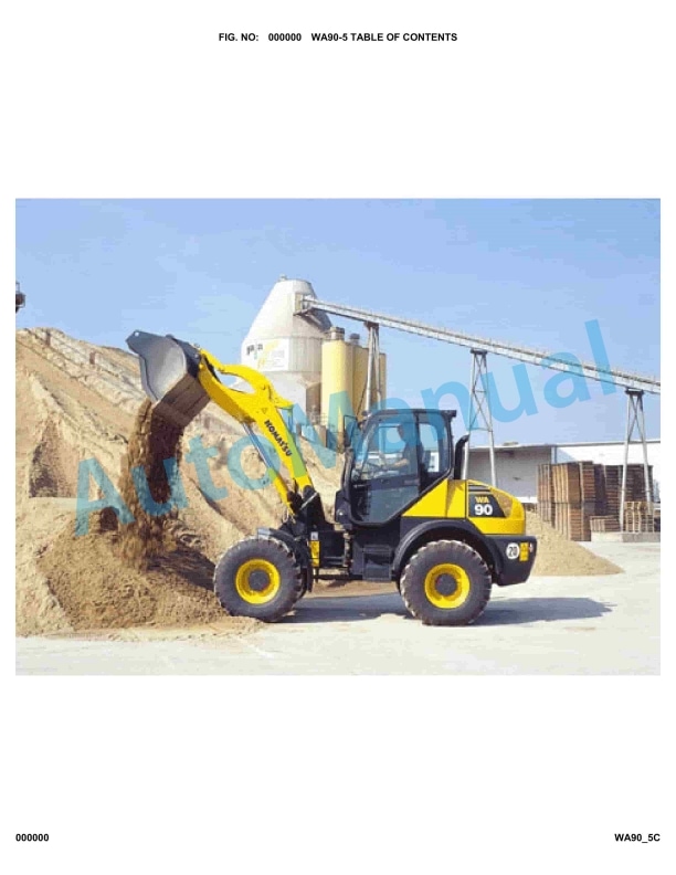 Komatsu WA90-5 Parts Manual WA90_5C 1 Komatsu WA90-5 Parts Manual WA90_5C