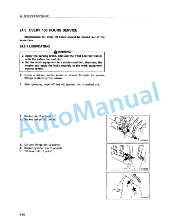 Komatsu WA900-1, WA900-1L Wheel Loader Operation and Maintenance Manual SEAM010400 5 Komatsu WA900-1, WA900-1L Wheel Loader Operation and Maintenance Manual SEAM010400 - Image 5