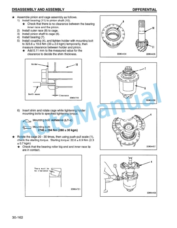 Komatsu WA900-1 Wheel Loader Shop Manual CEBM002300 5 Komatsu WA900-1 Wheel Loader Shop Manual CEBM002300 - Image 5