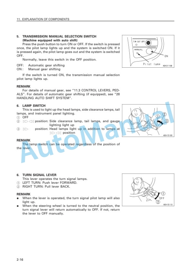 Alternative view of Komatsu WA900-3 Avance Wheel Loader Operation and Maintenance Manual PEN00306-02