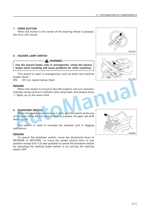 Alternative view of Komatsu WA900-3 Avance Wheel Loader Operation and Maintenance Manual TEN00068-02