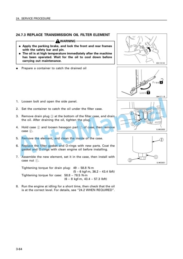 Komatsu WA900-3 Avance Wheel Loader Operation and Maintenance Manual TEN00649-05 4 Komatsu WA900-3 Avance Wheel Loader Operation and Maintenance Manual TEN00649-05-4