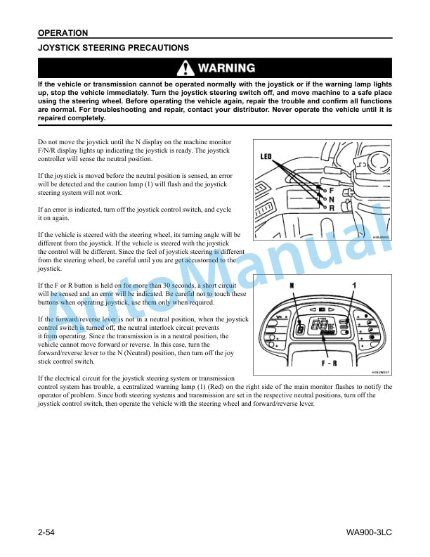 Komatsu WA900-3LC Wheel Loader Operation and Maintenance Manual CEAM004002 3 Komatsu WA900-3LC Wheel Loader Operation and Maintenance Manual CEAM004002 - Image 3