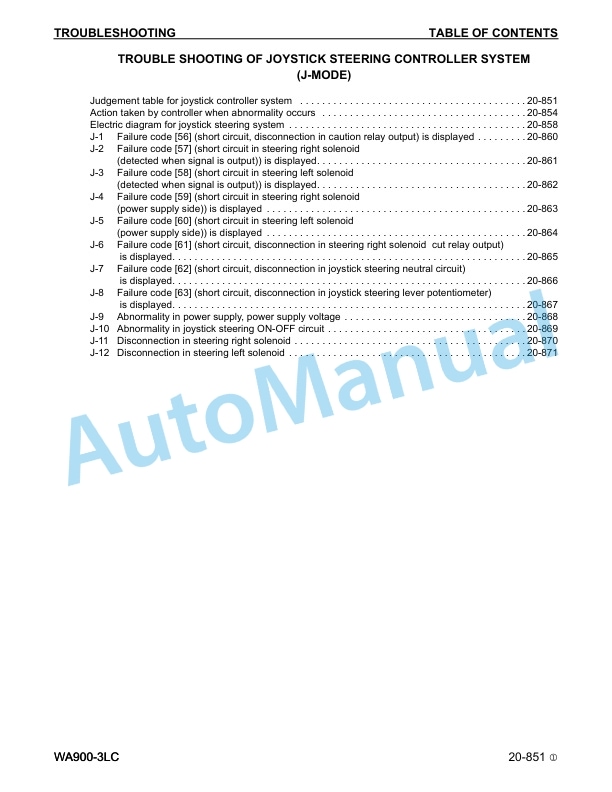 Komatsu WA900-3LC Wheel Loader Shop Manual CEBM003702 4 Komatsu WA900-3LC Wheel Loader Shop Manual CEBM003702 - Image 4