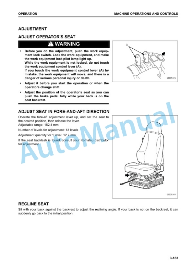 Komatsu WA900-8R Wheel Loader Operation and Maintenance Manual PEN01246-05 3 Komatsu WA900-8R Wheel Loader Operation and Maintenance Manual PEN01246-05 - Image 3