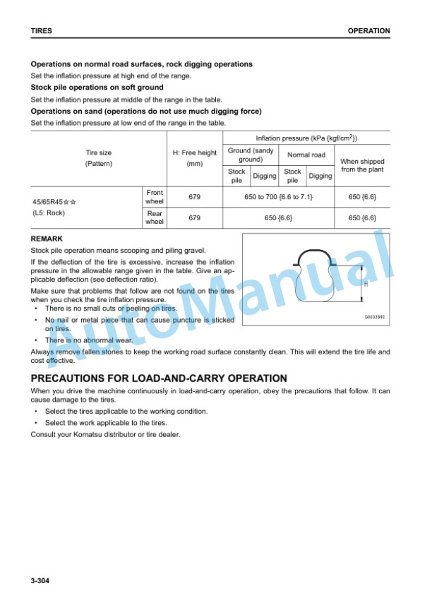 Komatsu WA900-8R Wheel Loader Operation and Maintenance Manual PEN01246-05 4 Komatsu WA900-8R Wheel Loader Operation and Maintenance Manual PEN01246-05 - Image 4