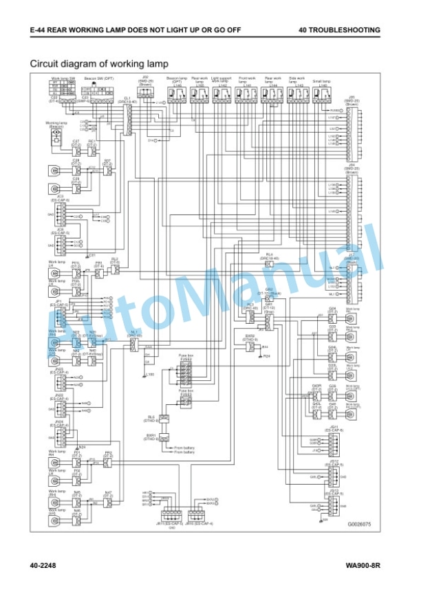 Komatsu WA900-8R Wheel Loader Shop Manual SEN06750-02 4 Komatsu WA900-8R Wheel Loader Shop Manual SEN06750-02 - Image 4