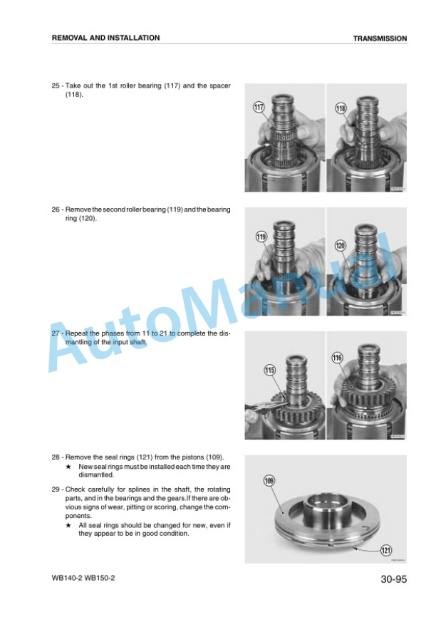 Komatsu WB140-2, WB150-2 Backhoe Loader Shop Manual WEBM004601 4 Komatsu WB140-2, WB150-2 Backhoe Loader Shop Manual WEBM004601 - Image 4