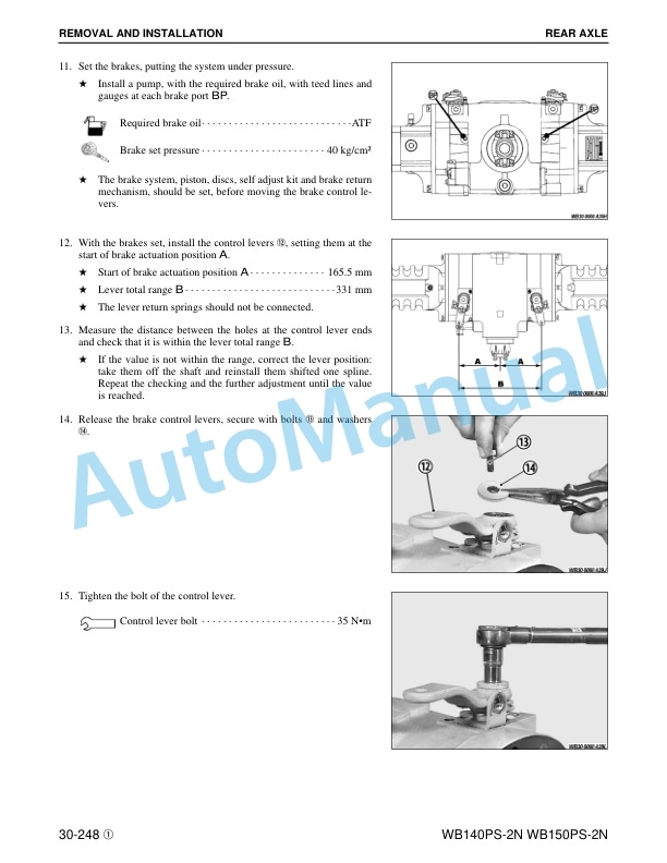 Komatsu WB140PS-2N, WB150PS-2N Backhoe Loader Shop Manual CEBM012801 5 Komatsu WB140PS-2N, WB150PS-2N Backhoe Loader Shop Manual CEBM012801 - Image 5