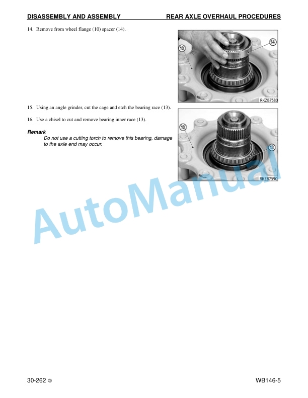 Komatsu WB146-5 Backhoe Loader Shop Manual CEBM016503 5 Komatsu WB146-5 Backhoe Loader Shop Manual CEBM016503 - Image 5