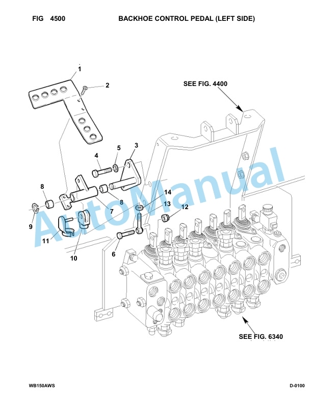 Komatsu WB150AWS-2 Backhoe Loader Parts Manual 150F80001-up 3 Komatsu WB150AWS-2 Backhoe Loader Parts Manual 150F80001-up-3