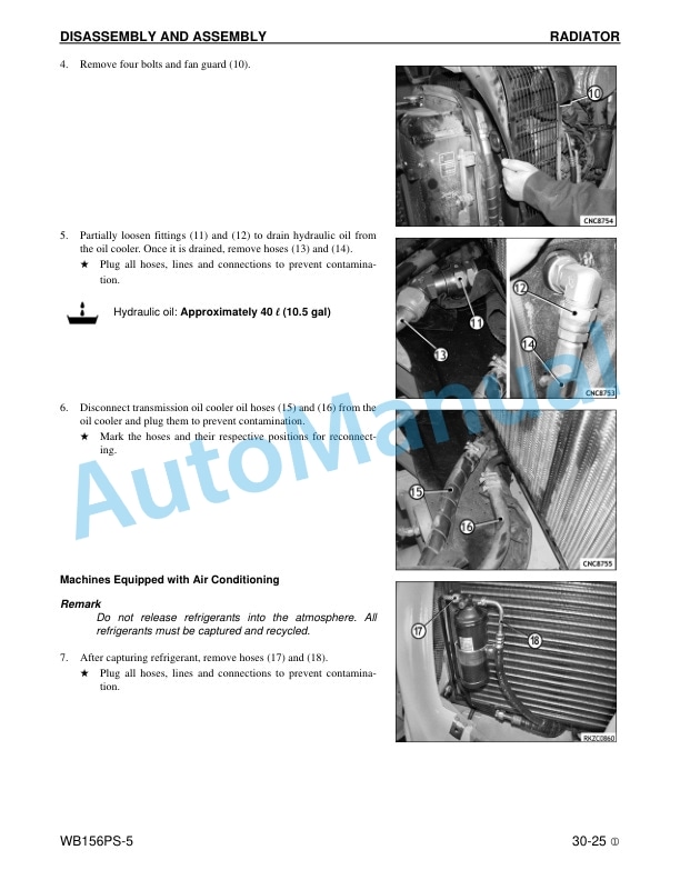 Komatsu WB156PS-5 Backhoe Loader Shop Manual CEBM002201 3 Komatsu WB156PS-5 Backhoe Loader Shop Manual CEBM002201 - Image 3