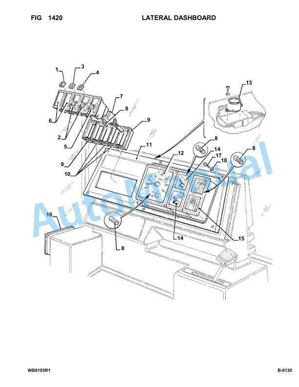 Komatsu WB91R-1, WB93R-1 Backhoe Loader Parts Manual 0000007-UP 3 Komatsu WB91R-1, WB93R-1 Backhoe Loader Parts Manual 0000007-UP-3
