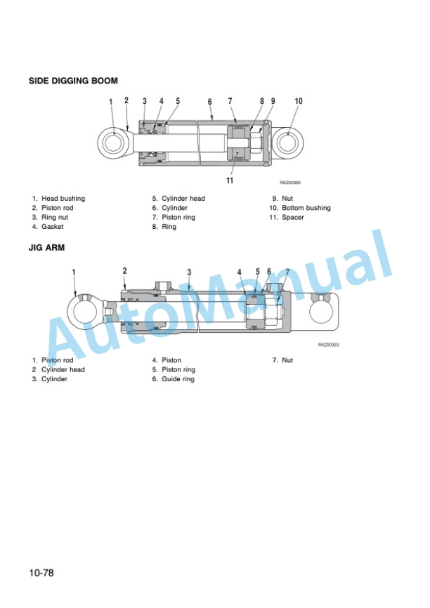 Alternative view of Komatsu WB91R-2, WB93R-2 Backhoe Loader Shop Manual WEBM000400