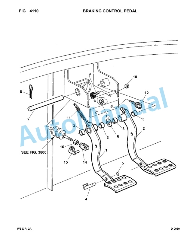 Komatsu WB93R-2 Backhoe Loader Parts Manual 93F21638-up 3 Komatsu WB93R-2 Backhoe Loader Parts Manual 93F21638-up-3